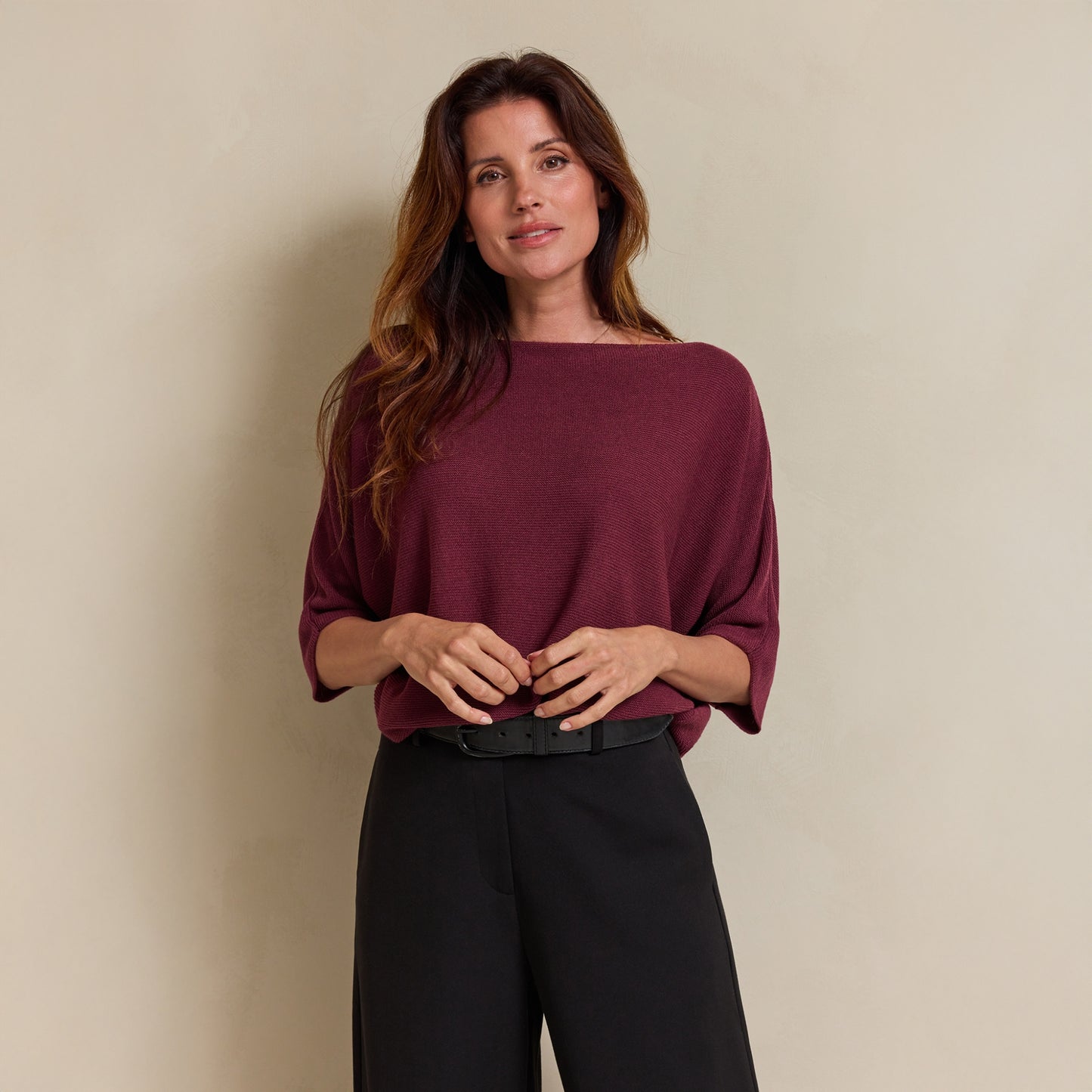 Pull Djara | Burgundy