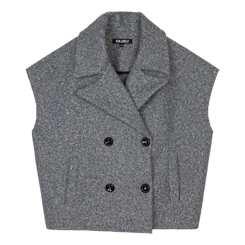 Bodywarmer Ella | Grey melee