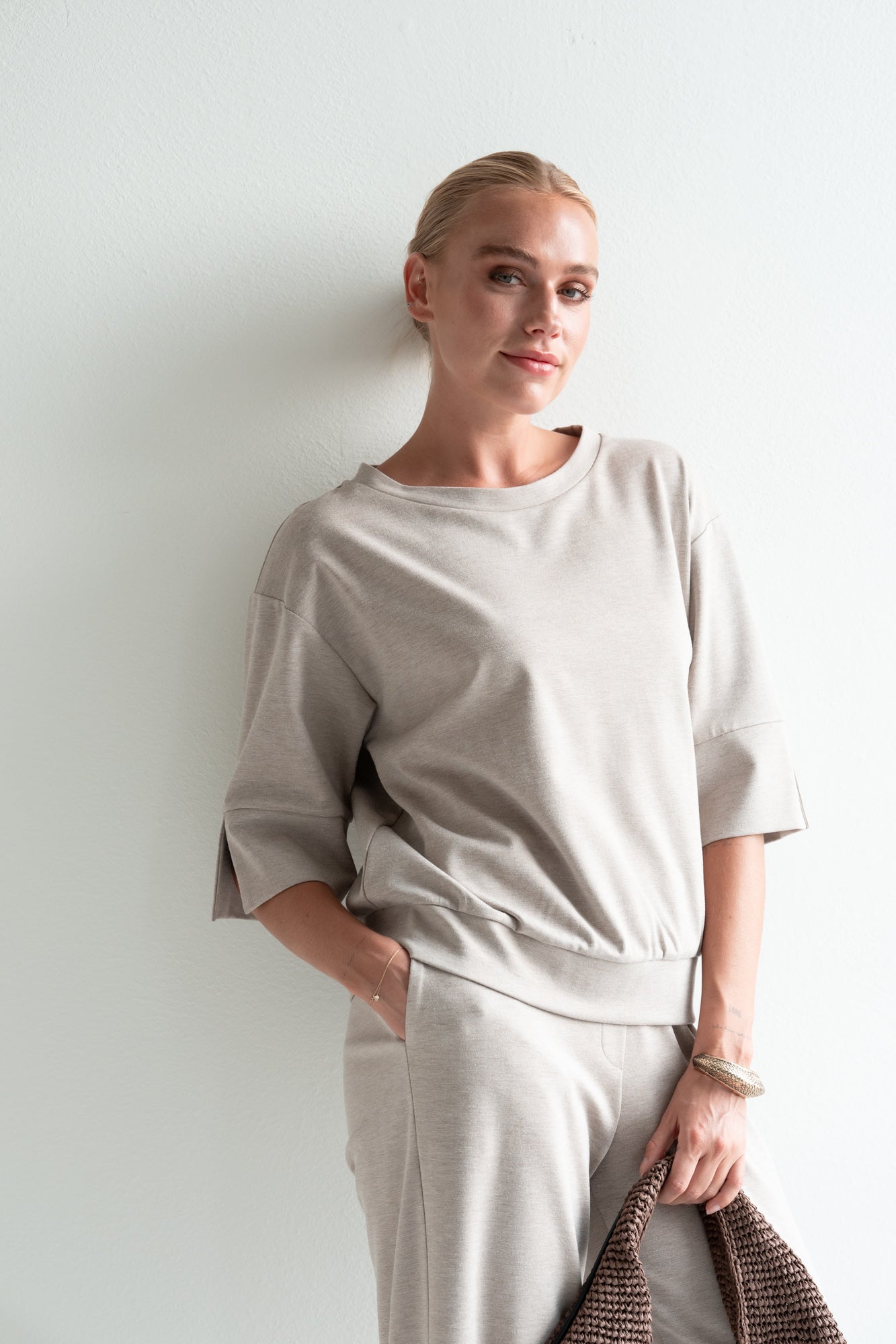 Top Gigi | beige melee