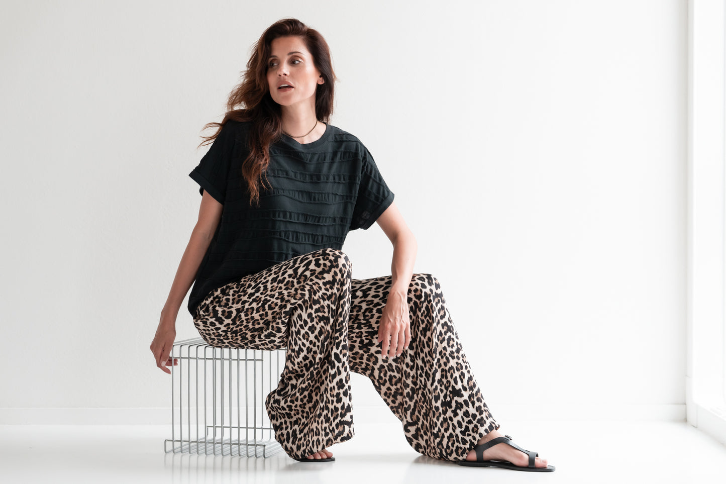 Pants Claudia | Leopard
