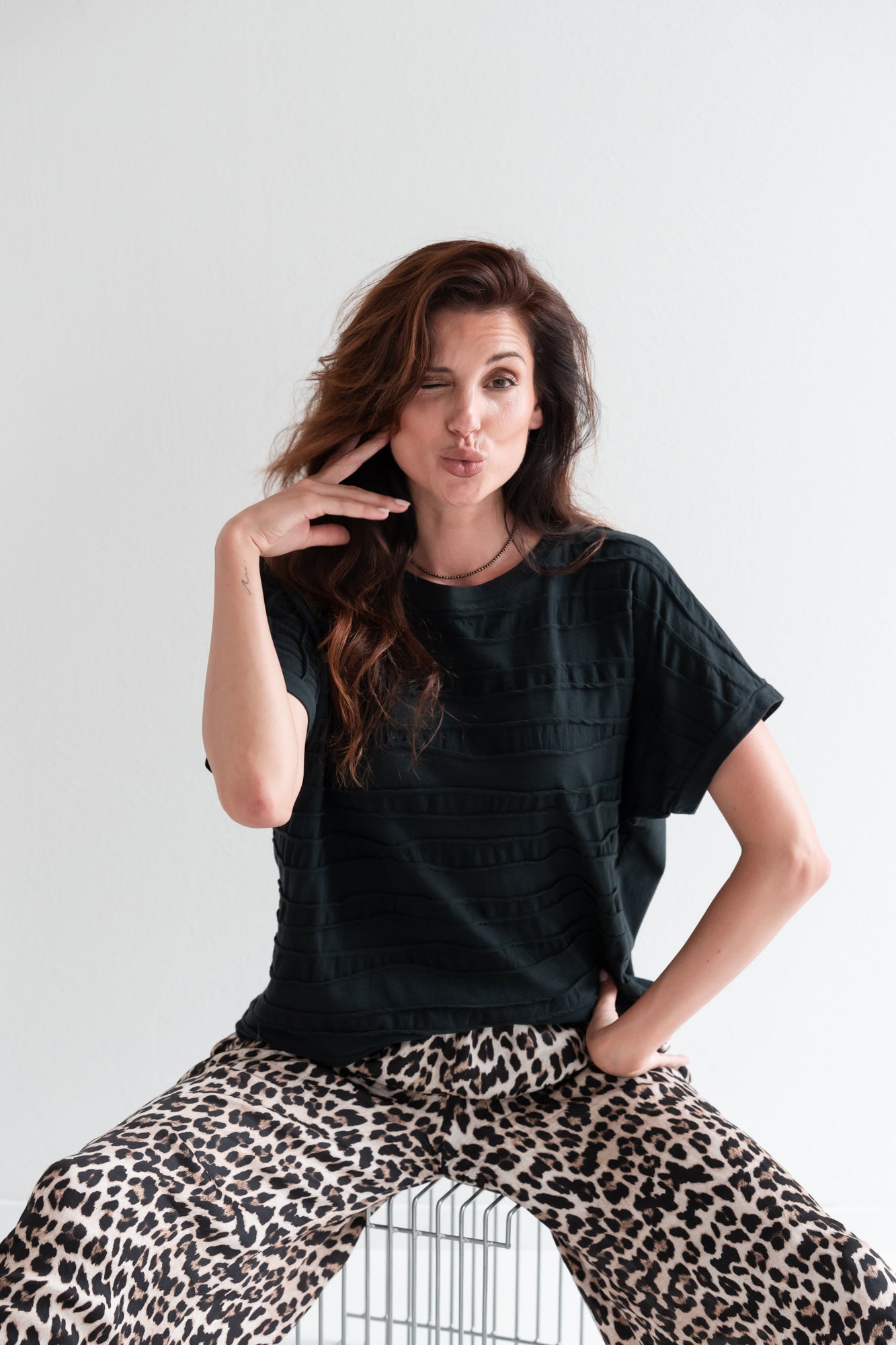 Pants Claudia | Leopard