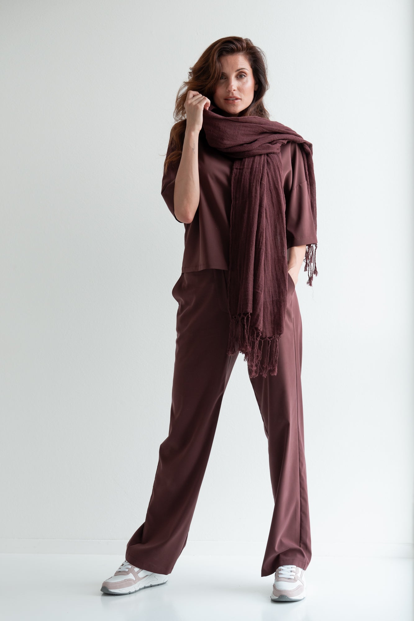 Pants Lizzy | Burgundy
