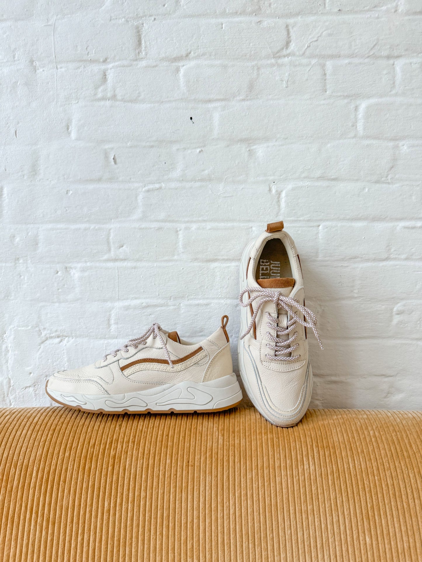 Sneaker Oslo II | Beige / Tabak