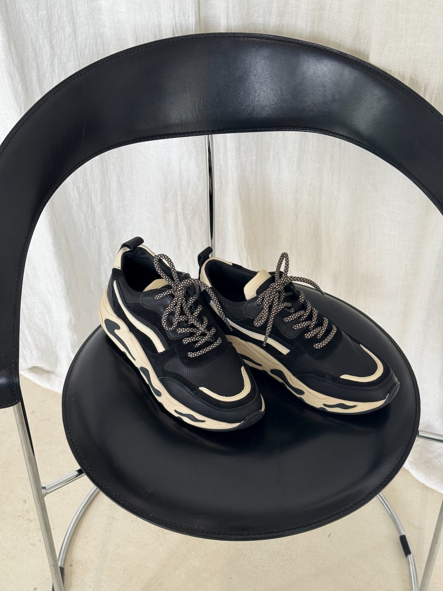 Sneaker Oslo II | Black / Creme