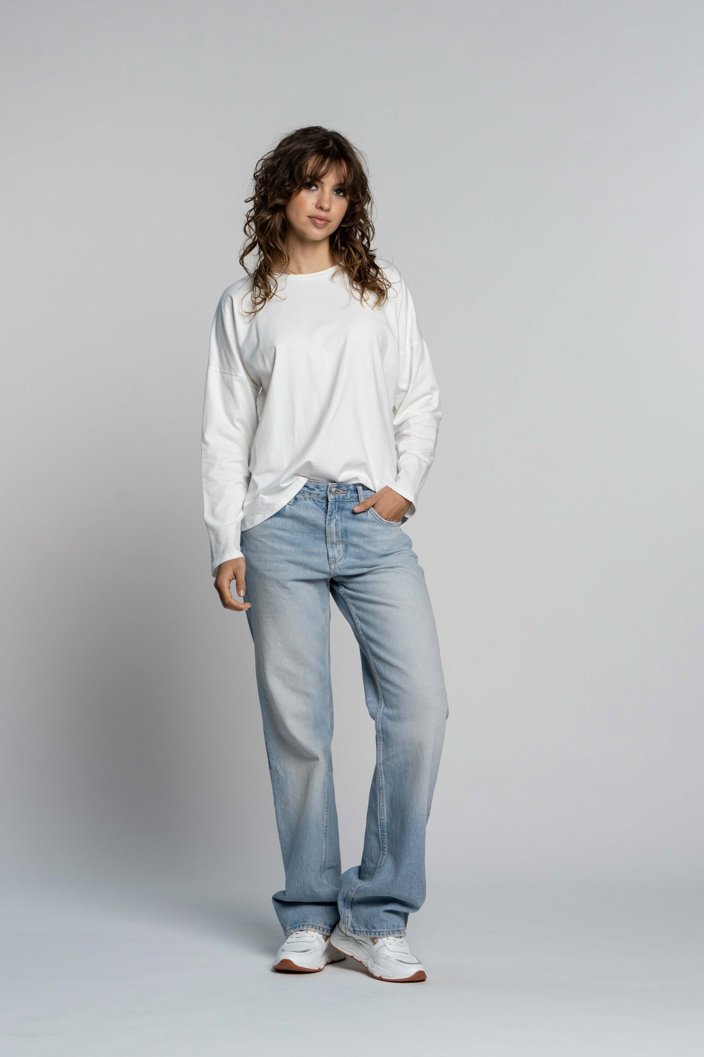 Tee Kyra Long sleeve | Off White