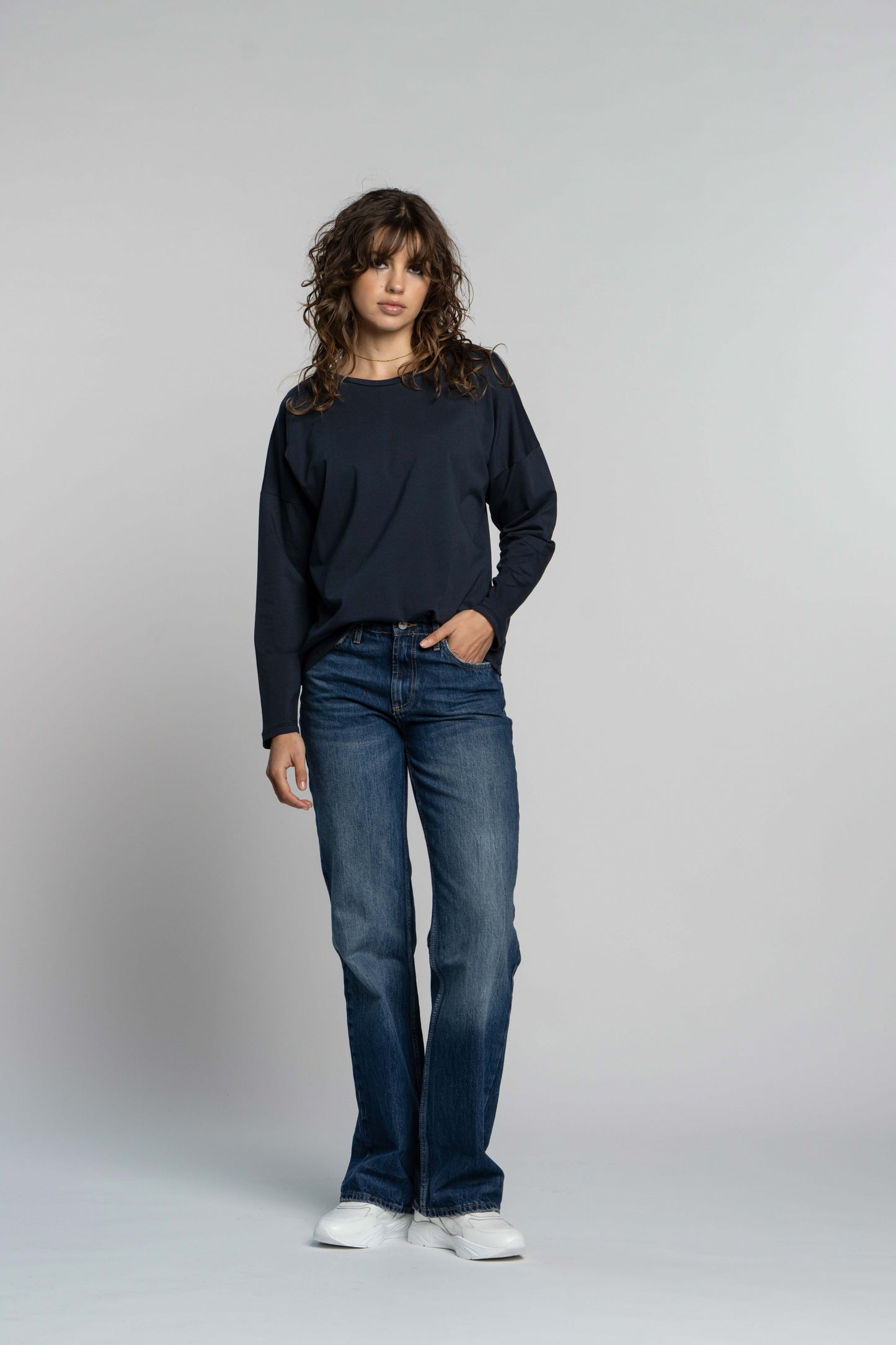 Tee Kyra Long sleeve | Black