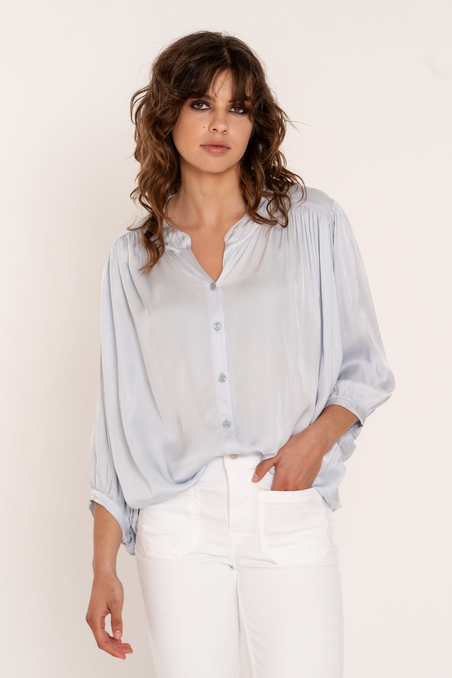 Blouse Bambi | Ice blue