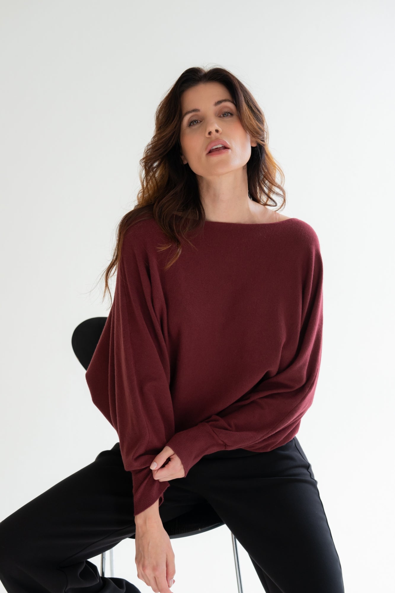 Pullover Jolie | Burgund