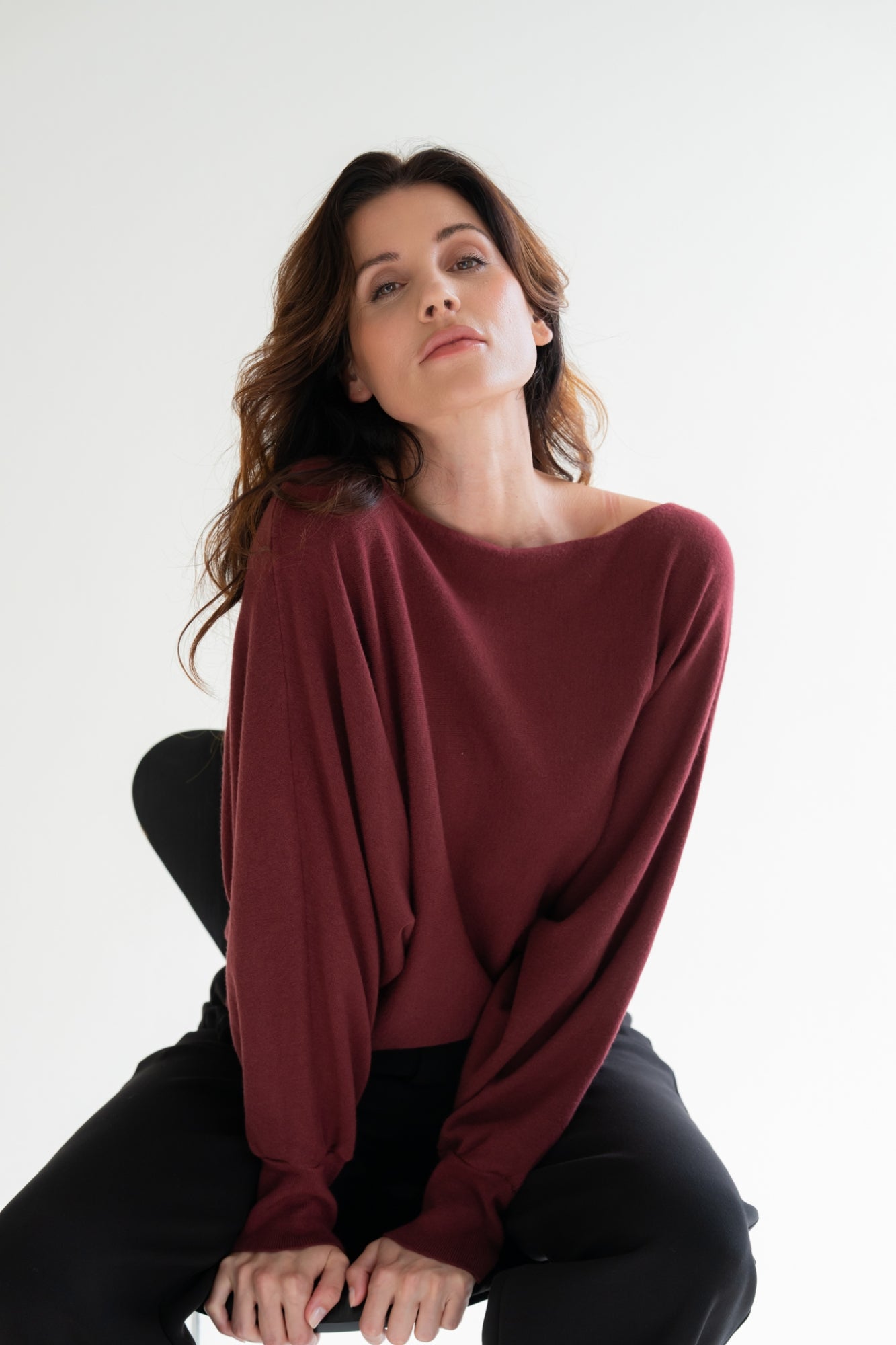 Pullover Jolie | Burgund
