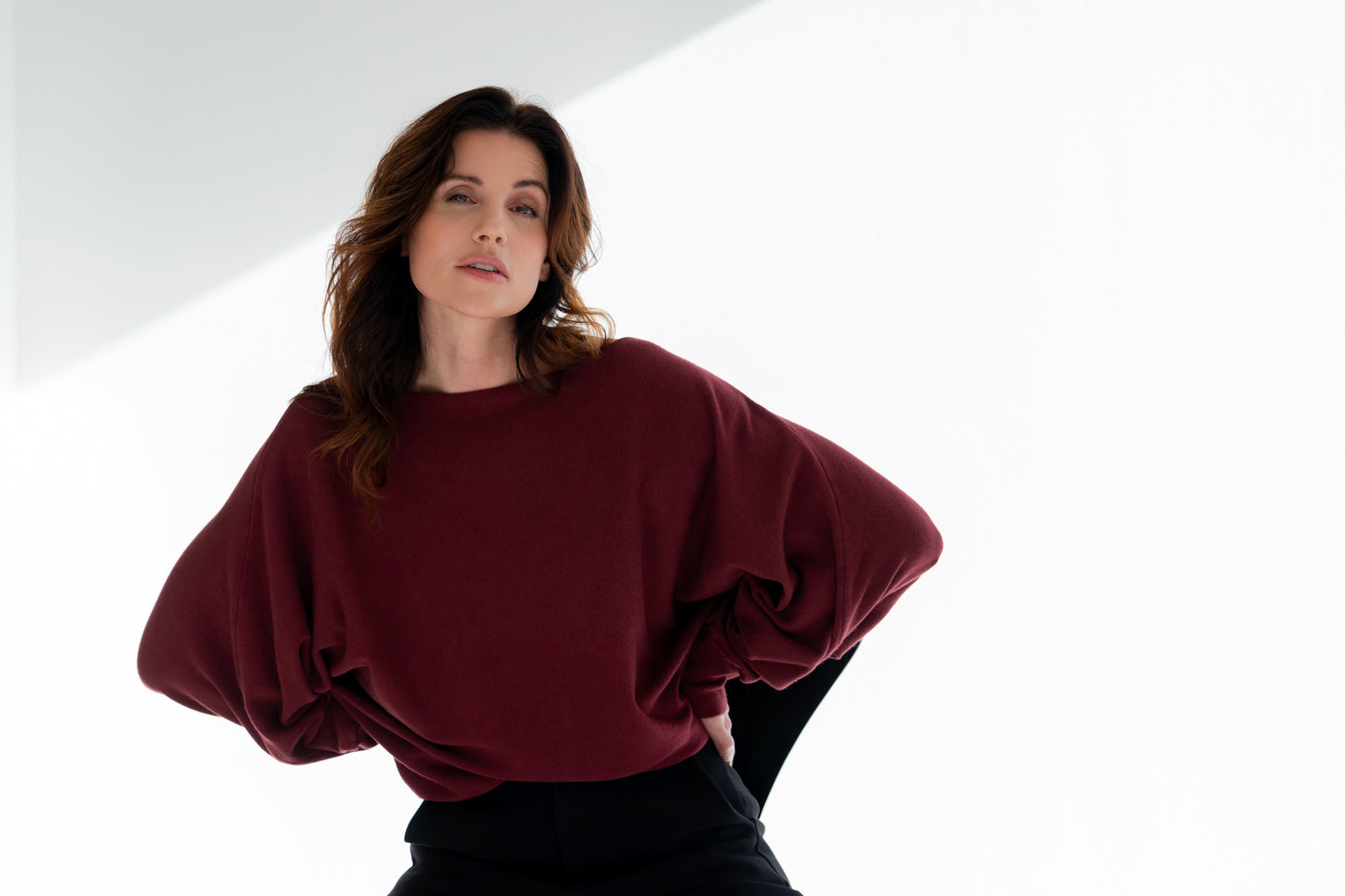 Pullover Jolie | Burgund