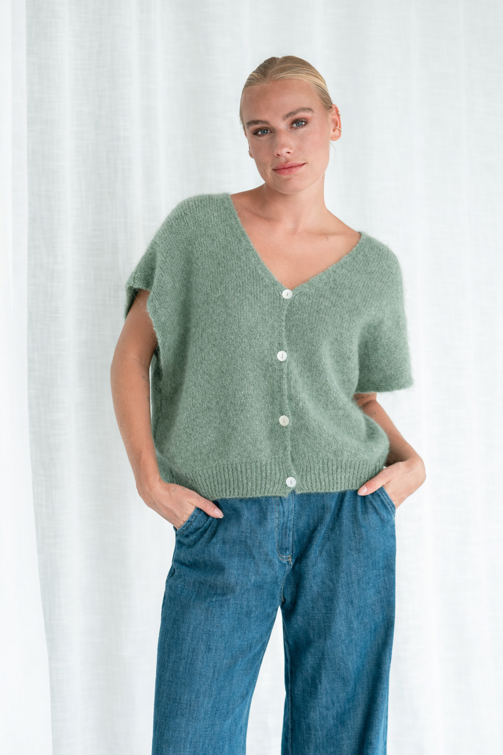 Cardigan Sofia | Salvia