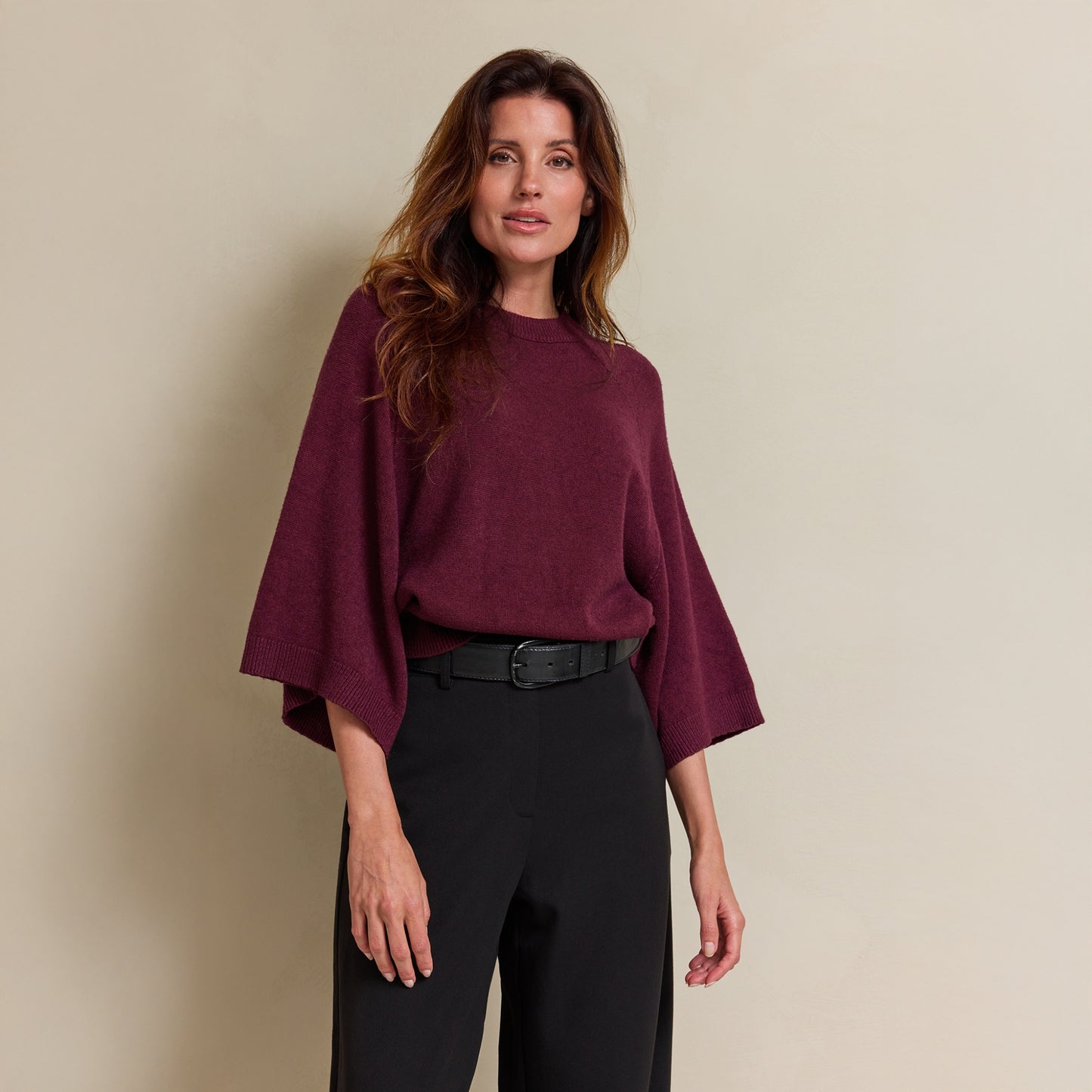 Pull Thirza | Burgundy