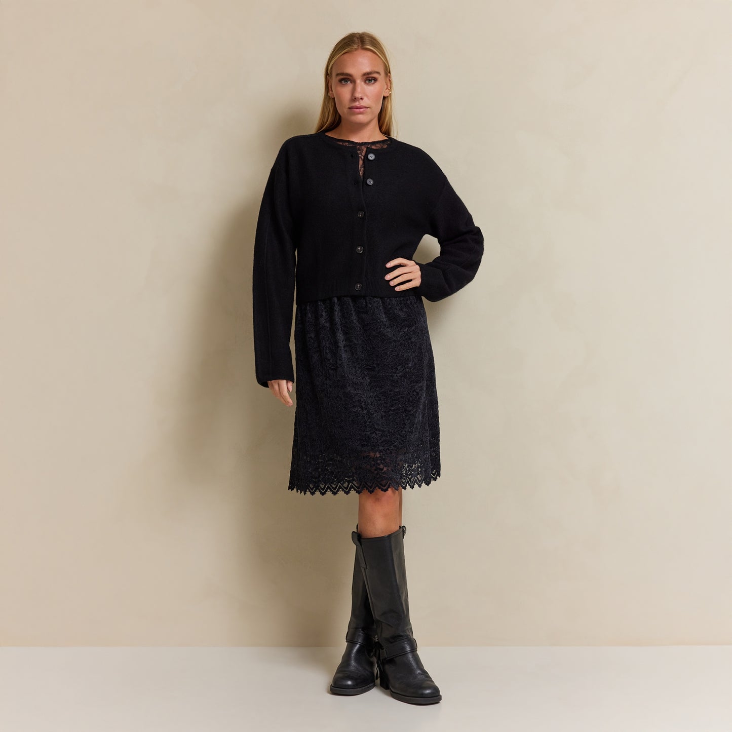 Skirt Lace | Black