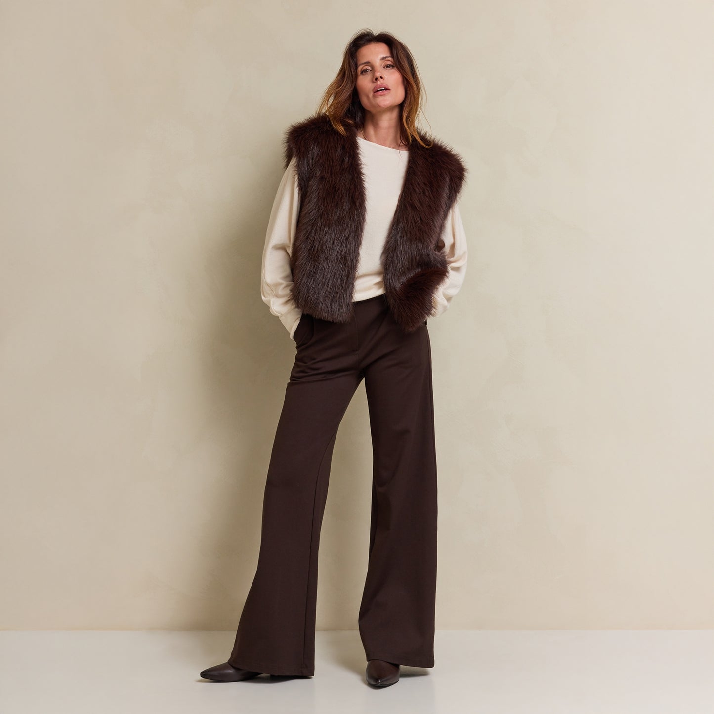 Bodywarmer Harper | D.brown / Bronze