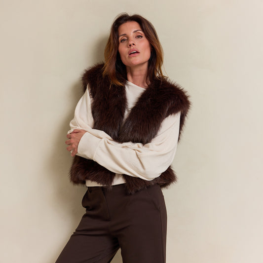 Bodywarmer Harper | D.brown / Bronze