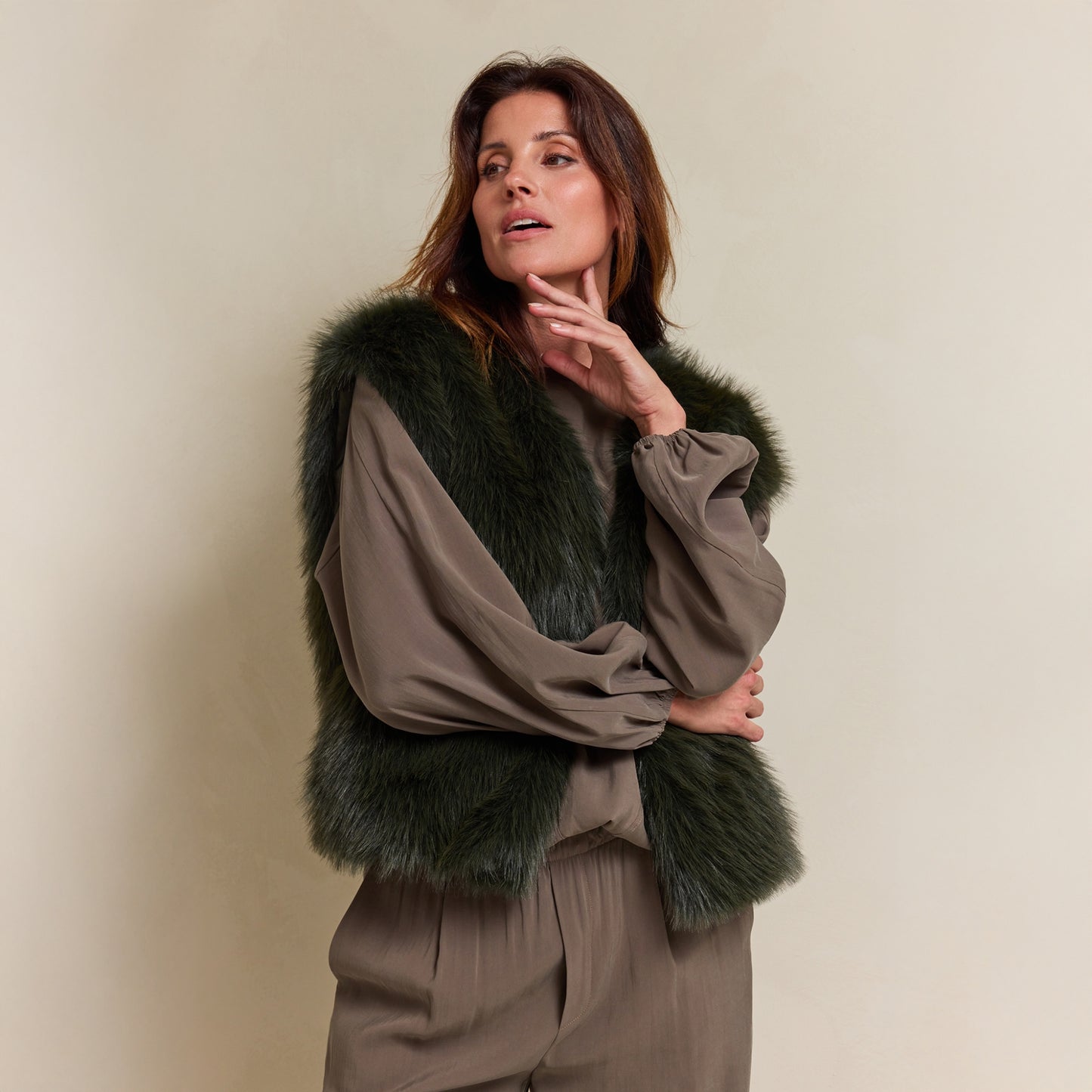 Top Jenny | Army Green