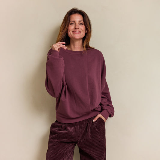 Sweat Marta | Burgundy