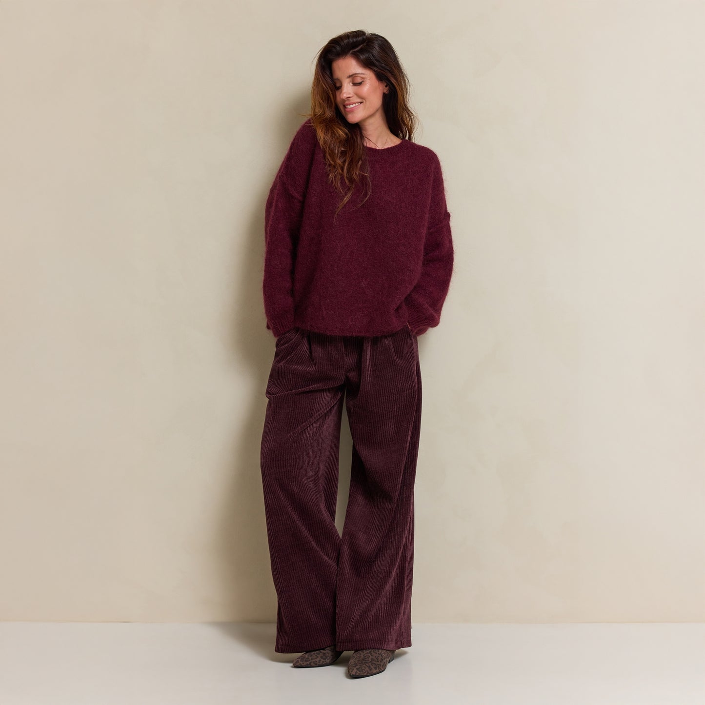 Pull Nella | Burgundy