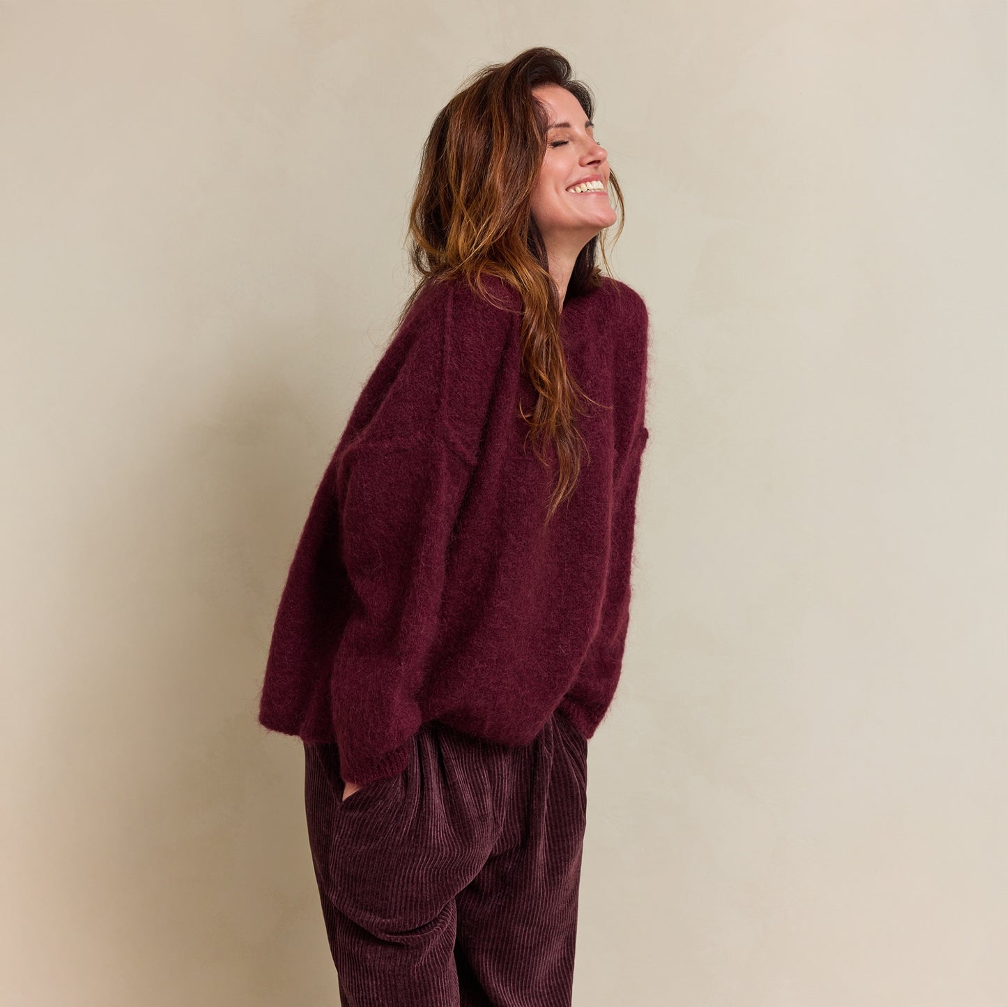 Pull Nella | Burgundy