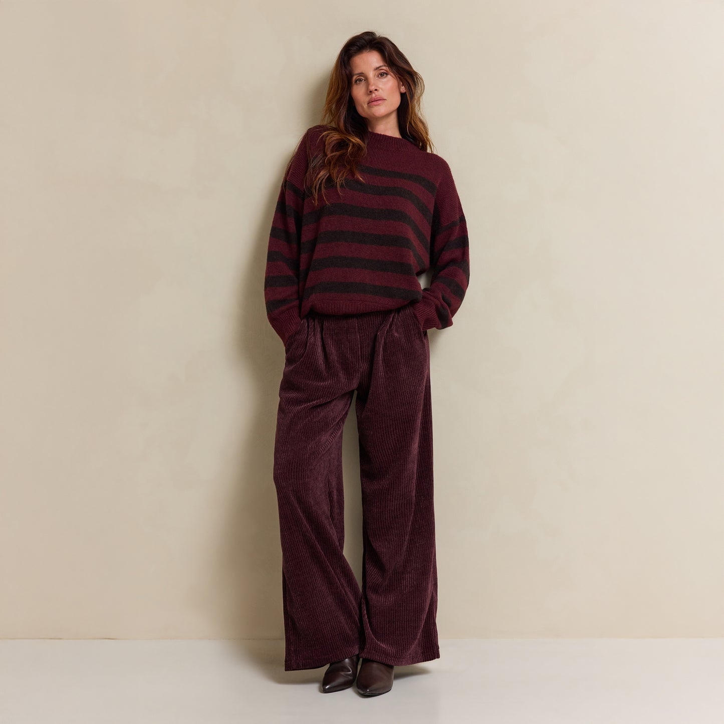 Pants Brigitte | Burgundy