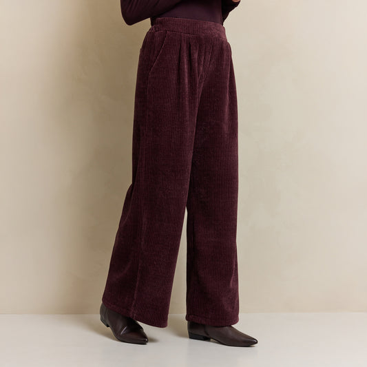 Pants Brigitte | Burgundy
