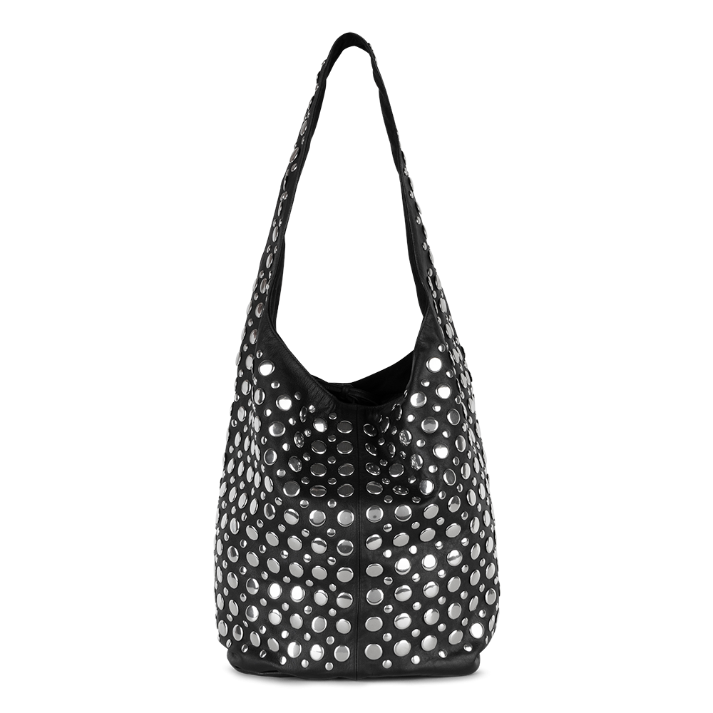 Beuteltasche Groß | Schwarz