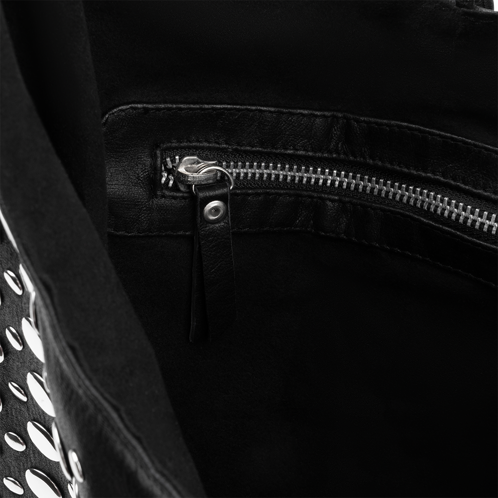 Beuteltasche Groß | Schwarz