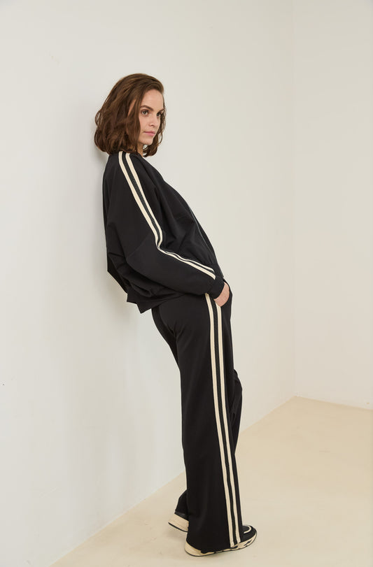Pants Mare | Black / Ecru