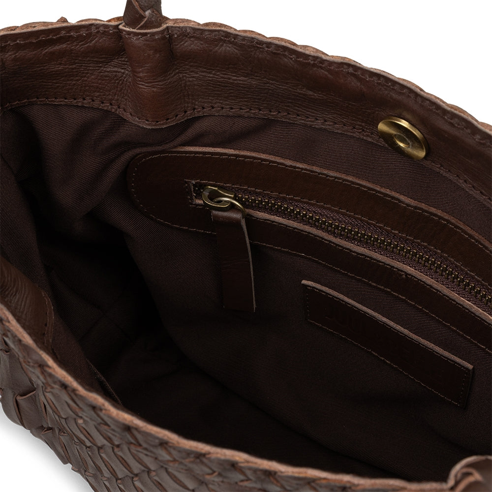 Braided bag | D.brown
