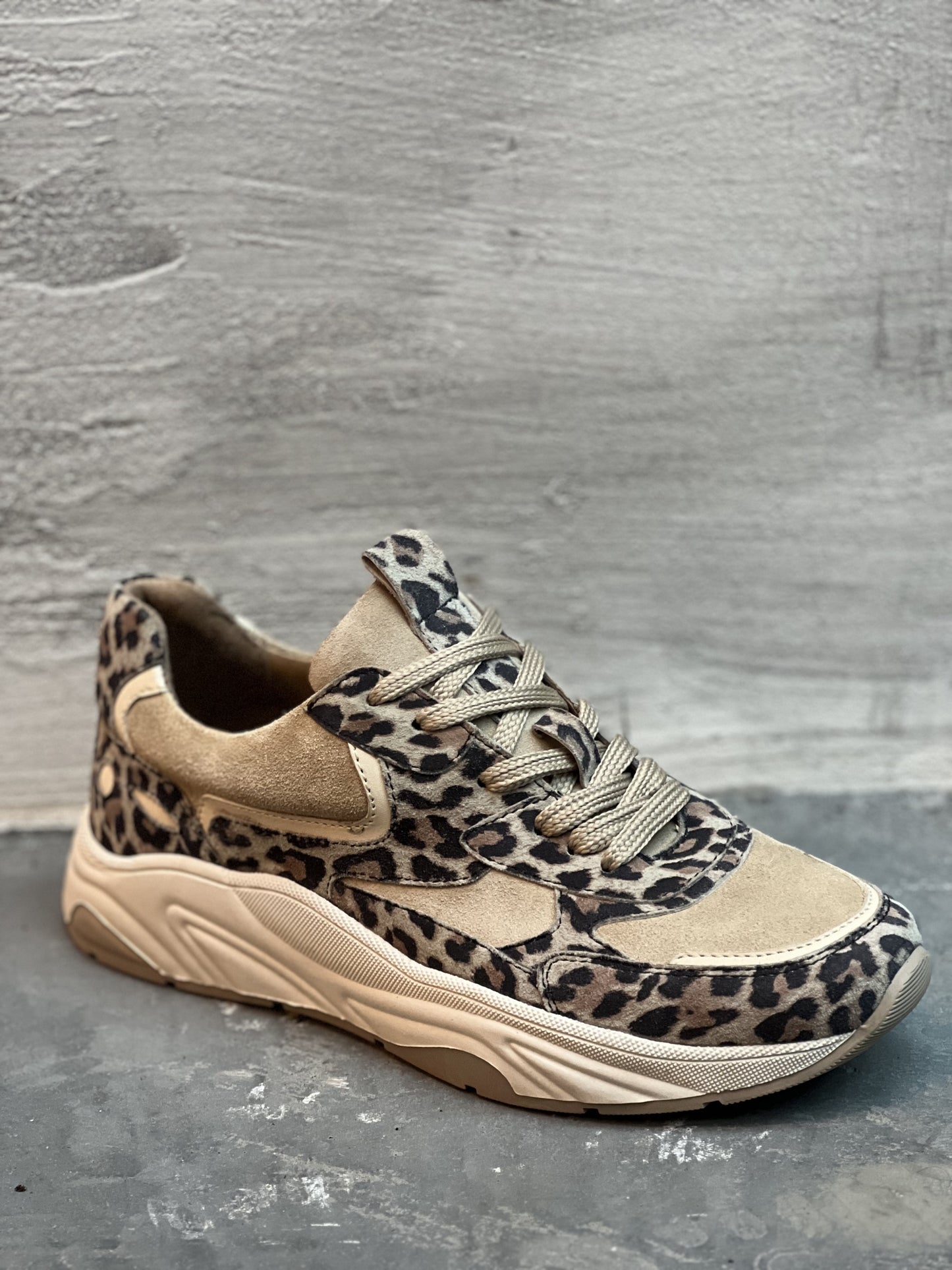 Sneaker Capri | Leopard beige