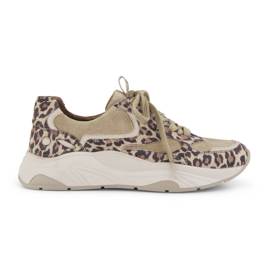 Sneaker Capri | Leopard beige