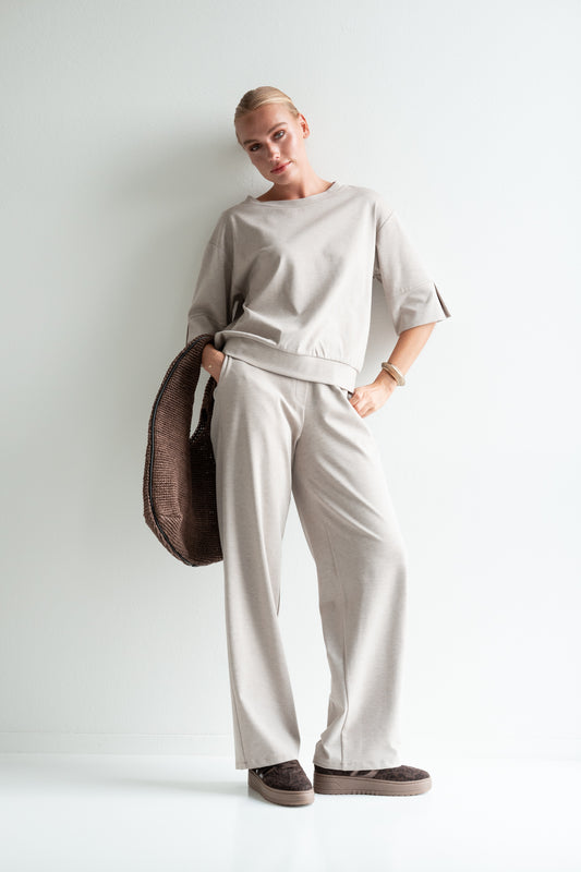 Pants Marly | beige melee