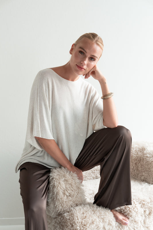 Top Calista | beige melee