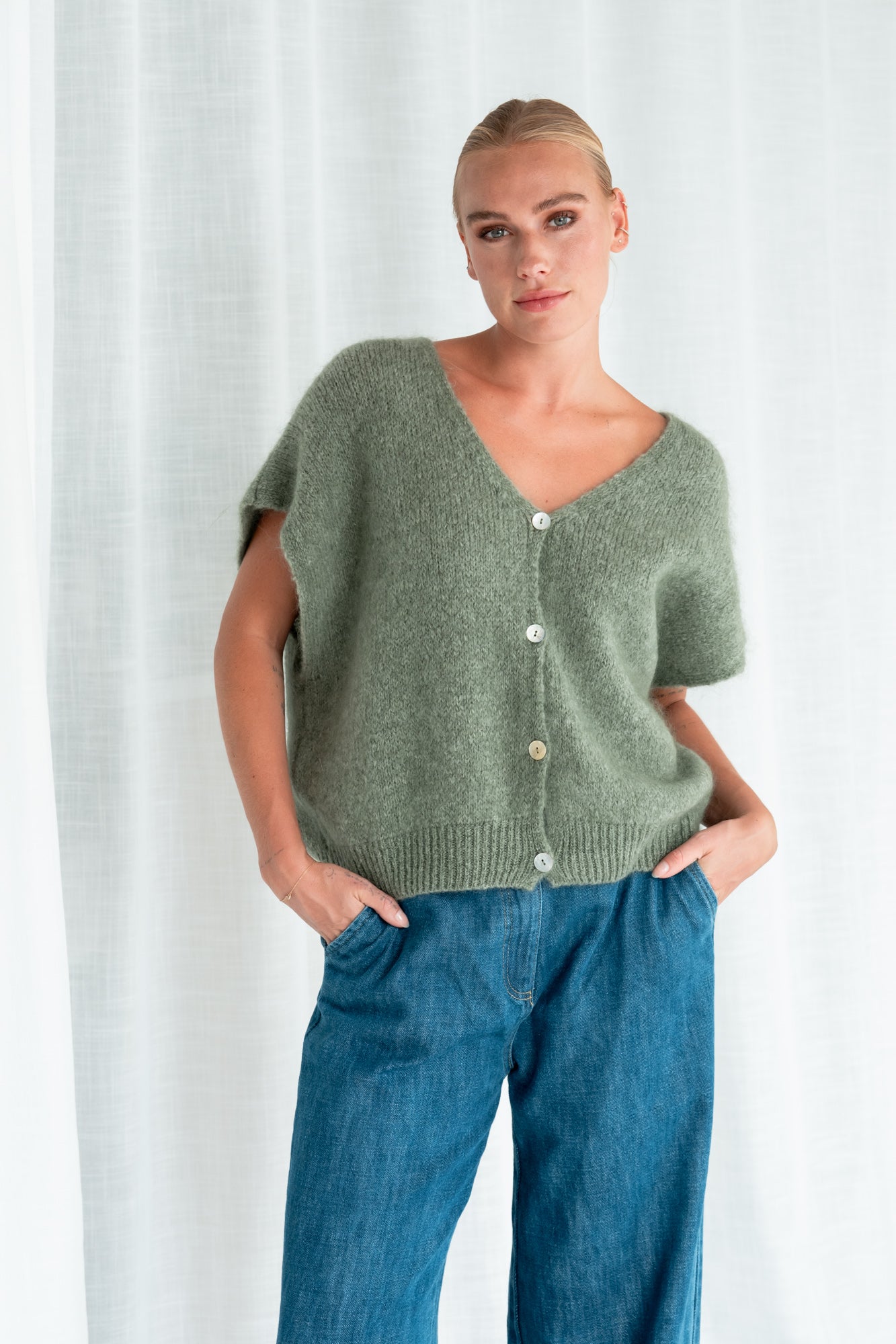 Cardigan Sofia | Salvia