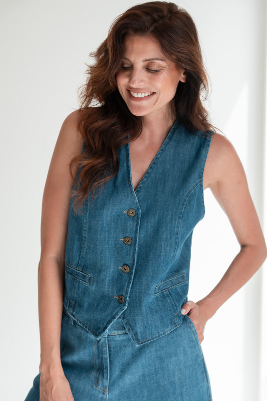 Gilet Jeans | Jeans blue