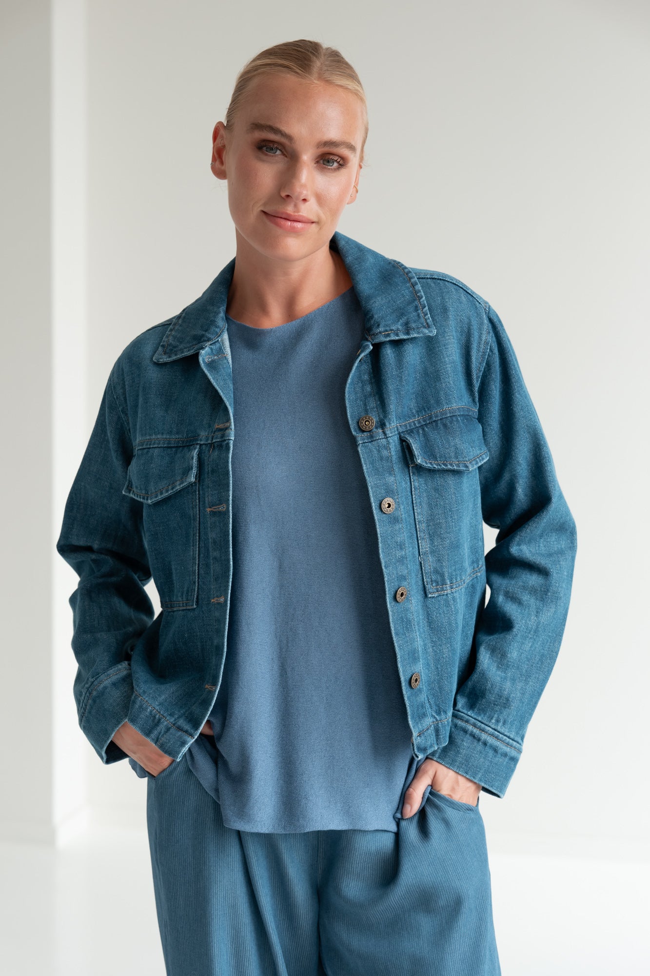 Jacket jeans | Jeans blue