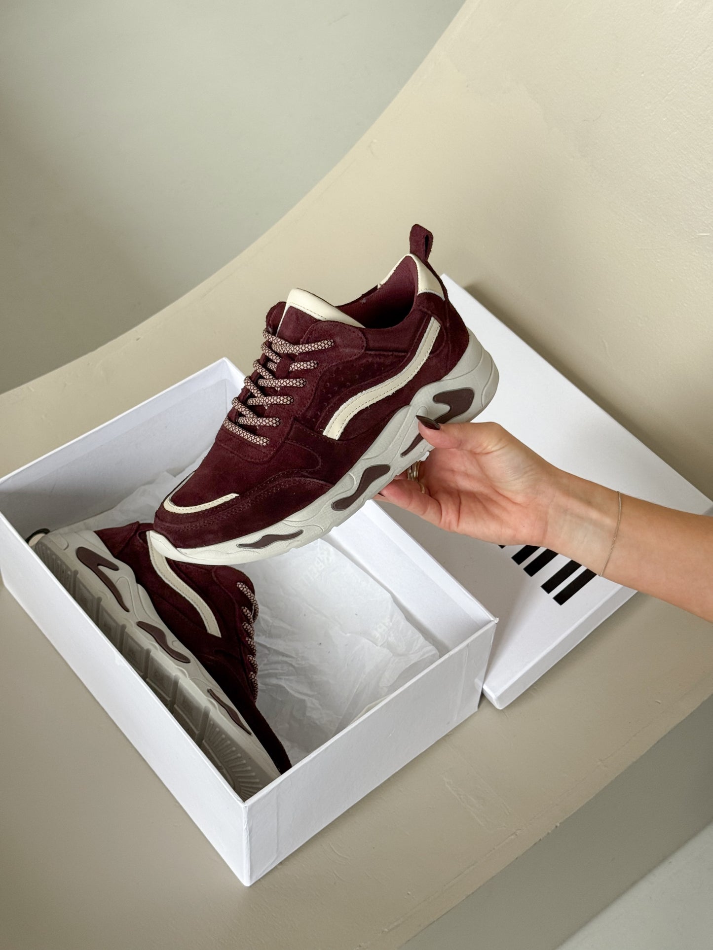 Sneaker Oslo II | Burgundy