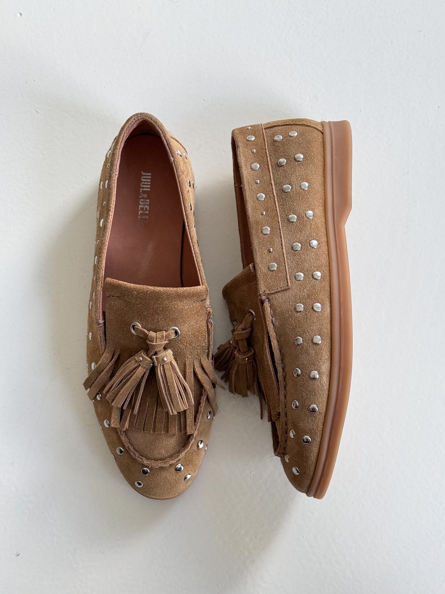 Mocassin  studs | Beige