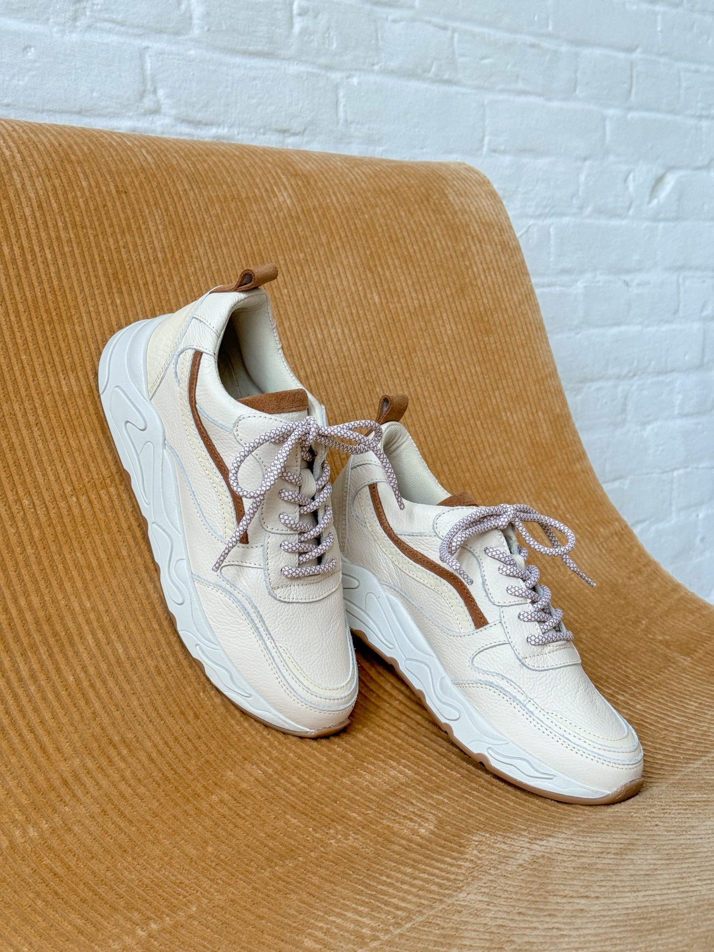 Sneaker Oslo II | Beige / Tabak