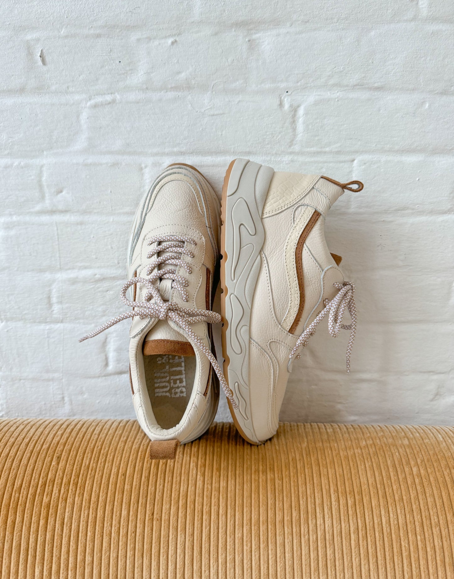 Sneaker Oslo II | Beige / Tabak