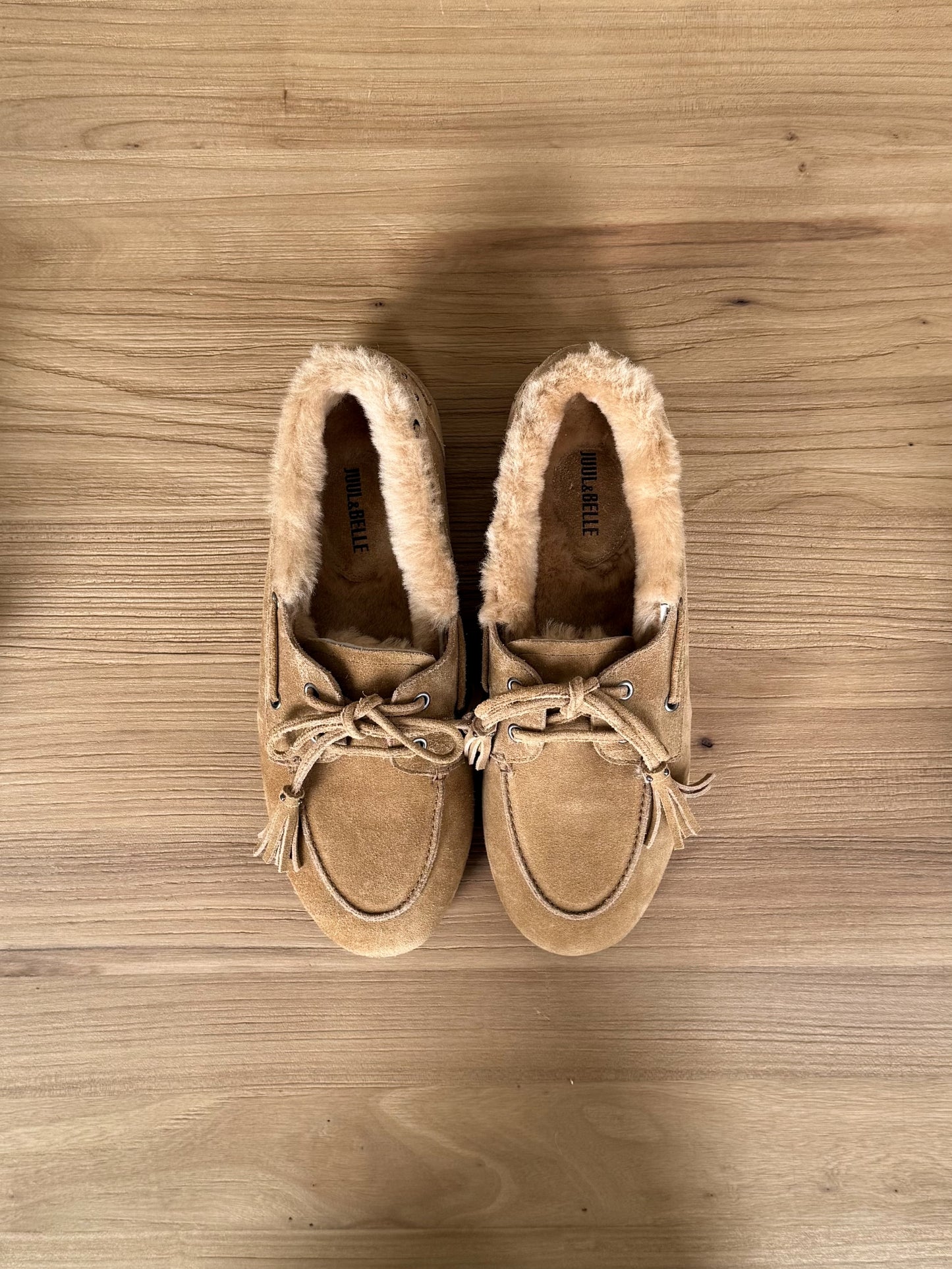 Mocassin fur | Beige