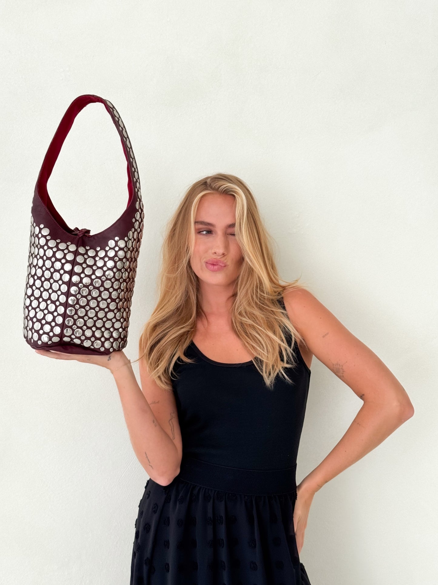 Beuteltasche Mittel | Rot