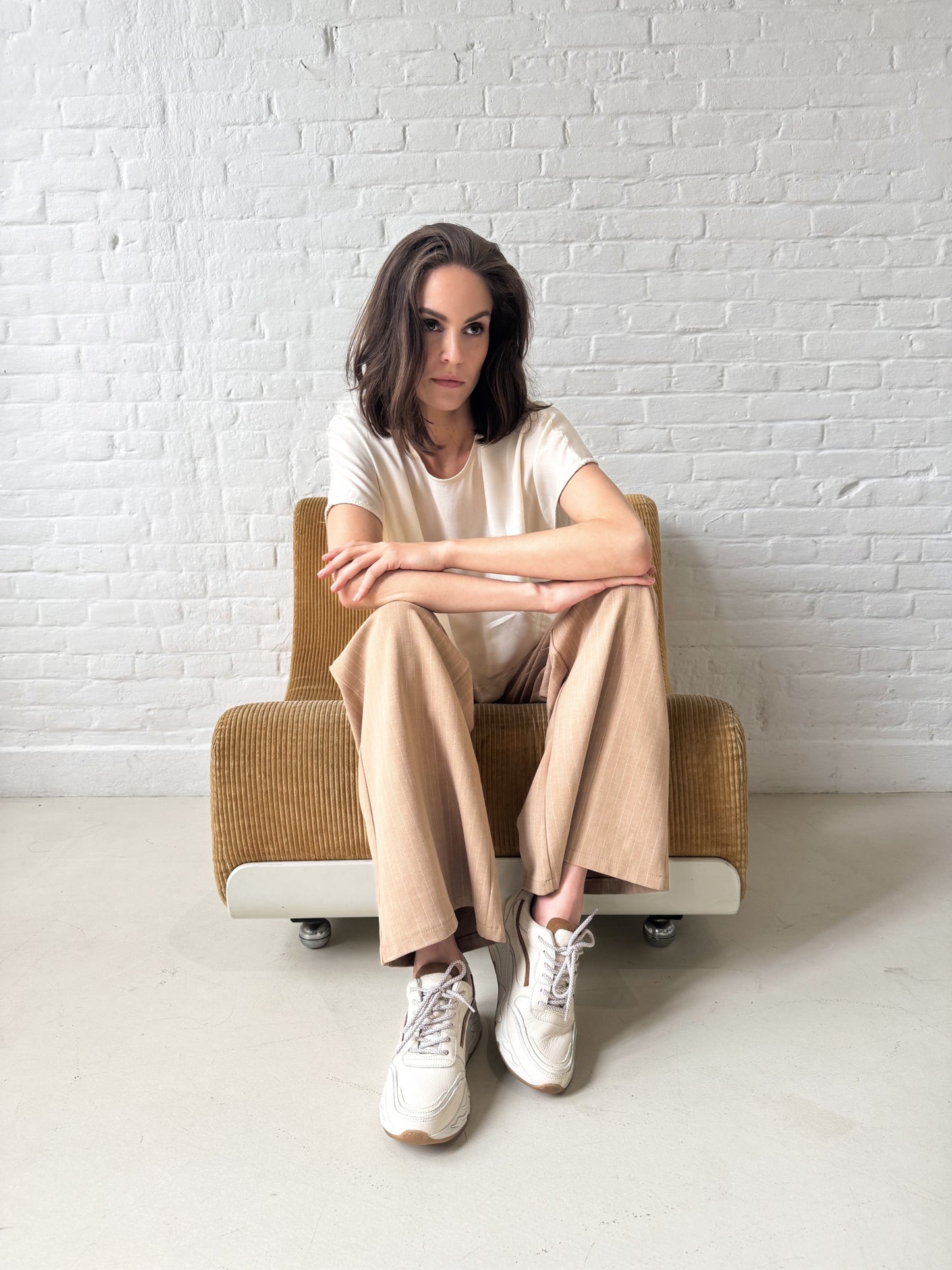 Sneaker Oslo II | Beige / Tabak