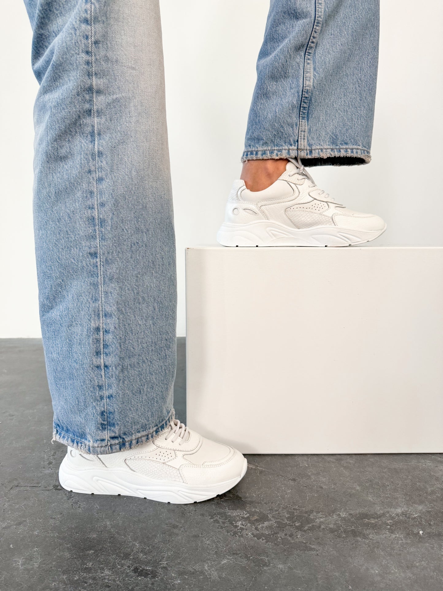 Sneaker Capri | White