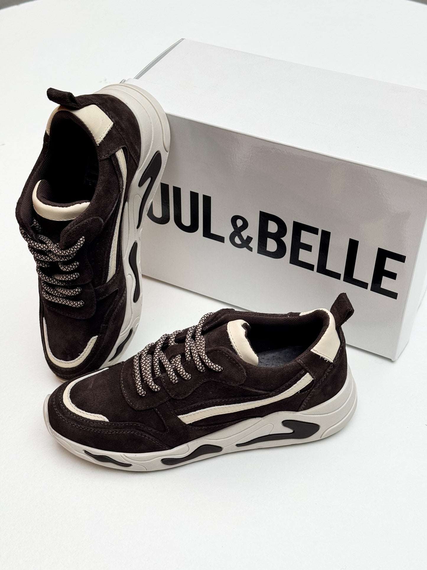 Sneaker Oslo II | D.brown / Ecru