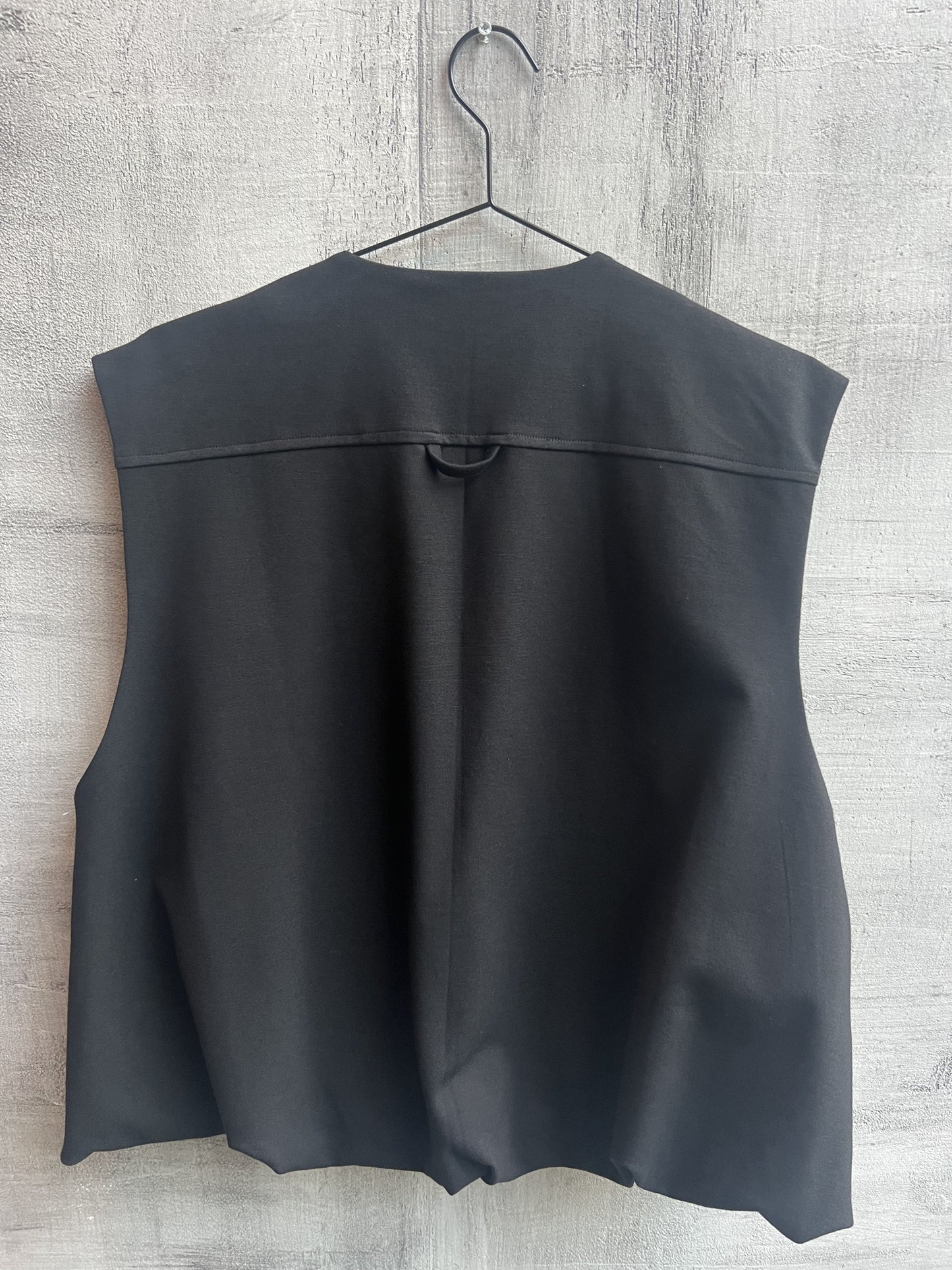 Body warmer Nina | Black / Ecru