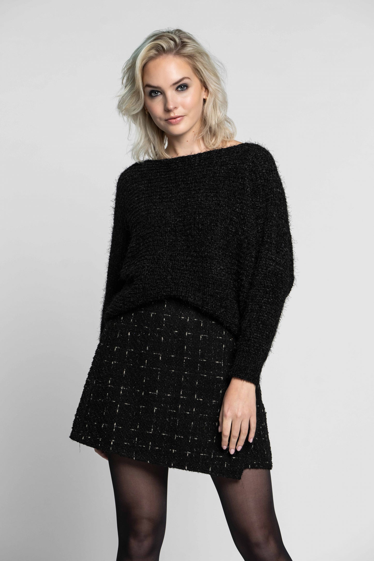 Skort Lizzy Boucle | Black