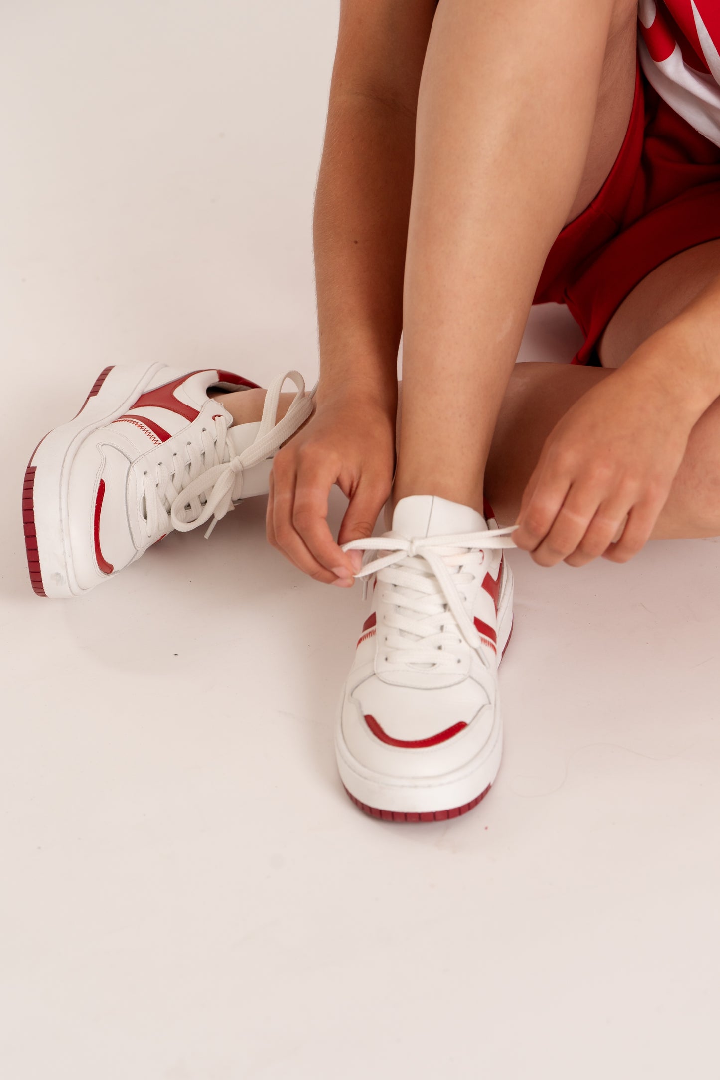 Sneaker Paris | White / Red