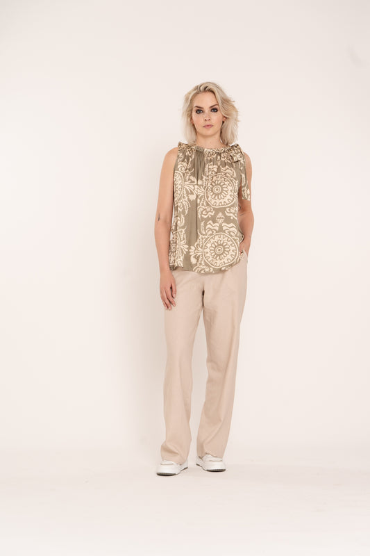 Pants Peggy | Beige