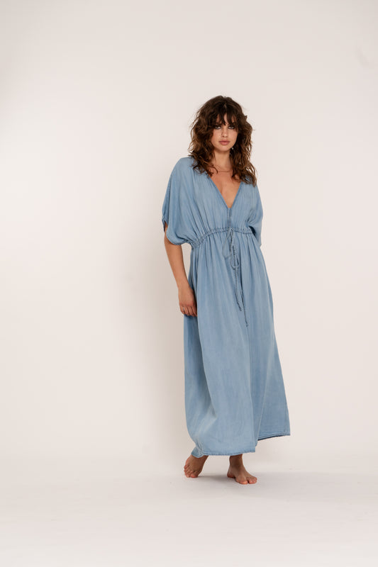 Zoe dress | Jeans blue